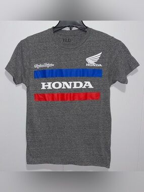 Troy Lee Designs Honda Racing Graphic T Shirt Gray Men’s Small